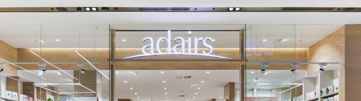 Adairs store font