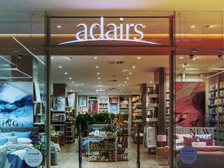 Adairs store font